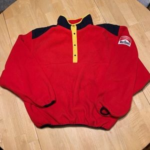 Marlboro Vtg “Adventure Team” Snap T Fleece Jacket